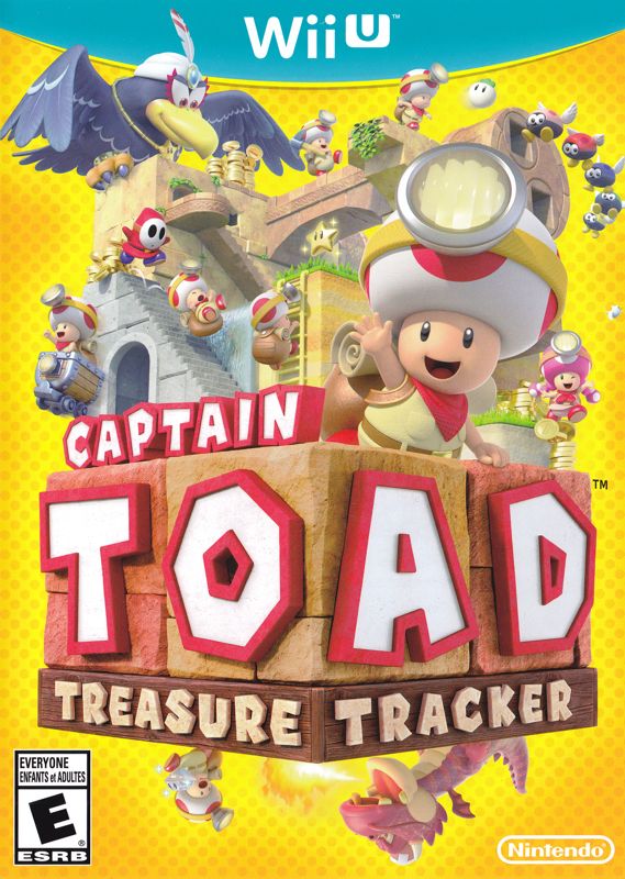 Captain Toad: Treasure Tracker box art for Wii U